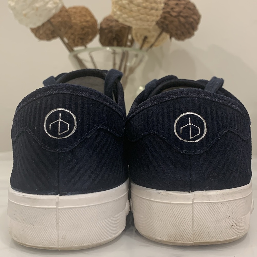 Rag & Bone Standard Issue Cord Sneaker in Navy EU 40 - Picture 7 of 10
